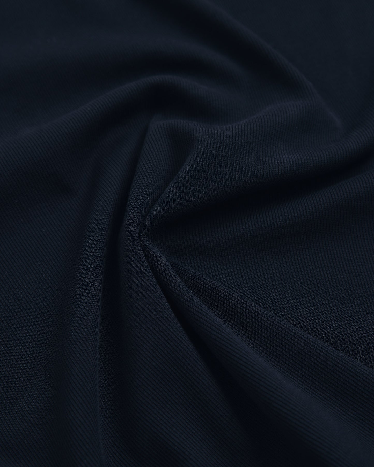 Ribbed t-shirt (black)