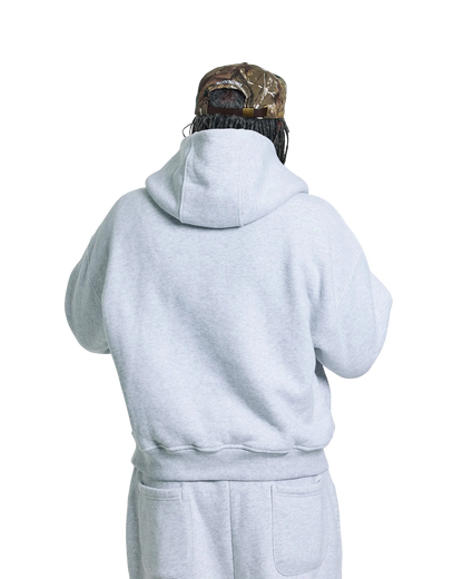 V1 HOODIE (GREY MARL)