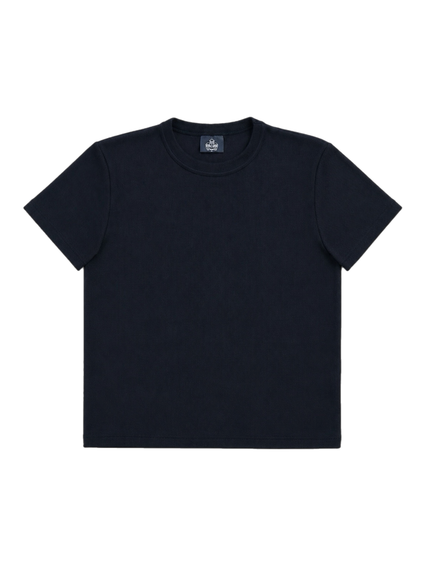 Ribbed t-shirt (black)