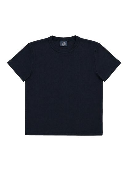 Ribbed t-shirt (black)