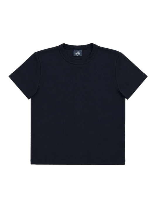 Ribbed t-shirt (black)