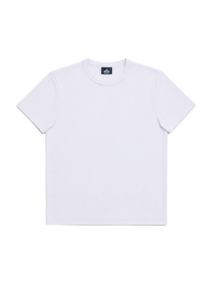 Ribbed t-shirt (white)