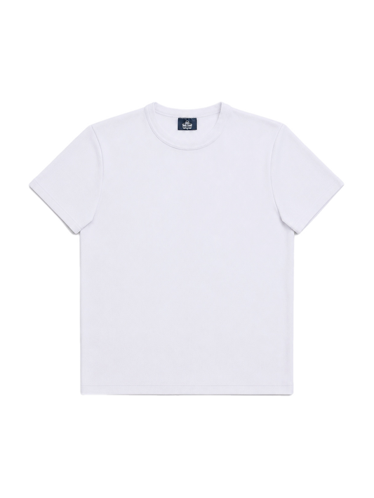 Ribbed t-shirt (white)